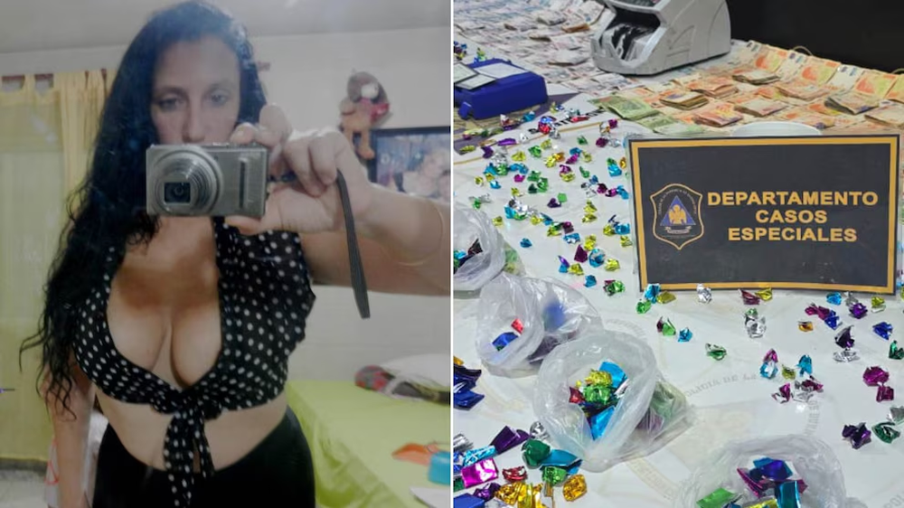 La policía de La Matanza desarticuló la banda de La Dellisanta e incautó una gran cantidad de dinero en efectivo y estupefacientes, presentados como dulces, durante un allanamiento.