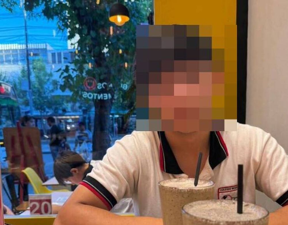 Adolescente intensamente buscado.
