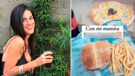 Le clonó la tarjeta a una amiga y la descubrieron por la foto de una hamburguesa