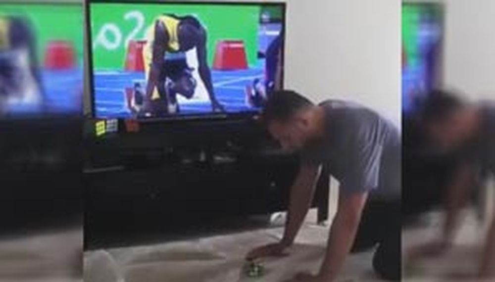 Compitió con Usain Bolt… ¡y le ganó!