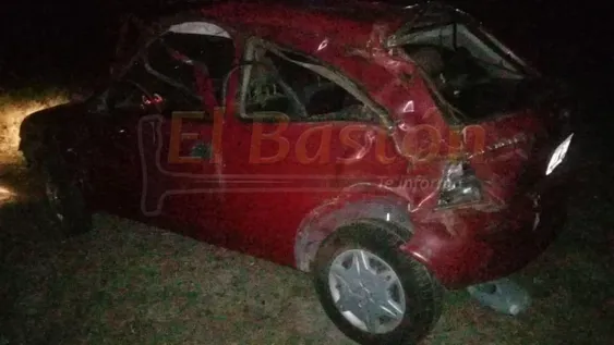 Un policía murió en un violento vuelco en la Ruta 20