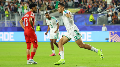 Argelia le ganó a Jordania.