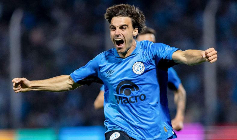 Héroe. González Metili fue el goleador en el clásico cordobés y este martes estará en Belgrano que quiere pasar a semifinales del Torneo Apertura.