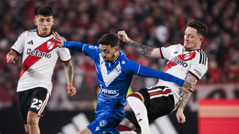 EN VIVO: River le gana 2 a 1 a Vélez por el Torneo Clausura.