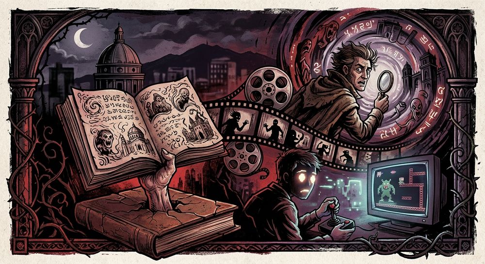 Abismo, el primer festival multiartístico en torno al terror, fue seleccionado por Ley de Mecenazgo y es organizado por Nexos Gestión Cultural (imagen generada con IA)