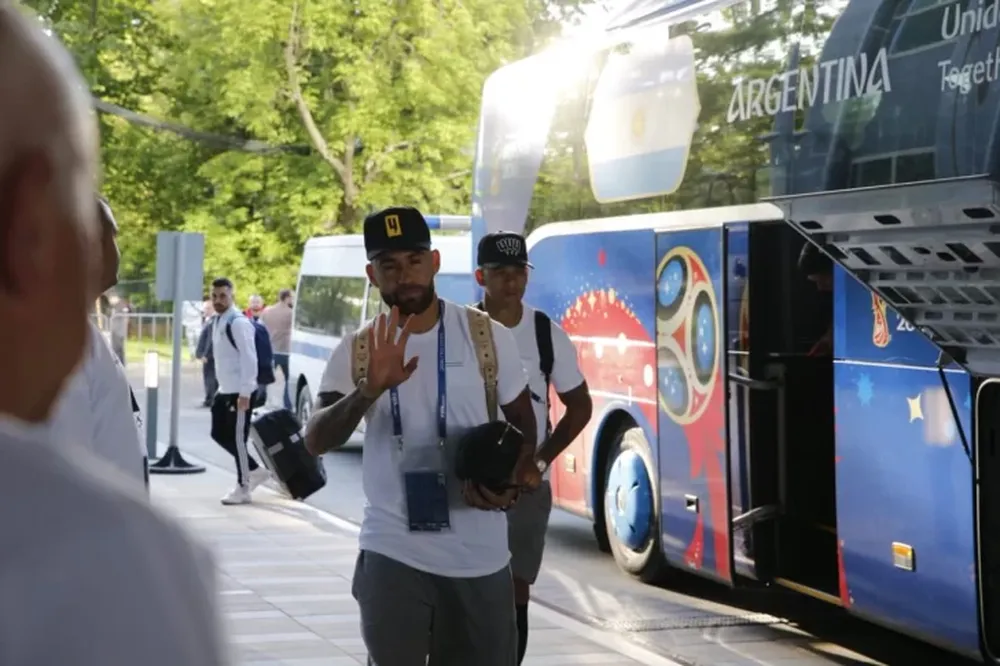 La selección argentina hará noche en Moscú a la espera del debut