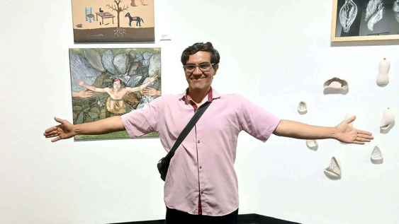 El Chalet Cantoni recibe la retrospectiva de Eduardo Tejada, quien vuelve a exponer de forma individual tras cuatro años de ausencia