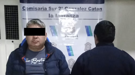 El policia detenido.&nbsp;