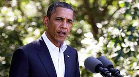 Obama dijo que “el régimen de Kadafi está acabado”
