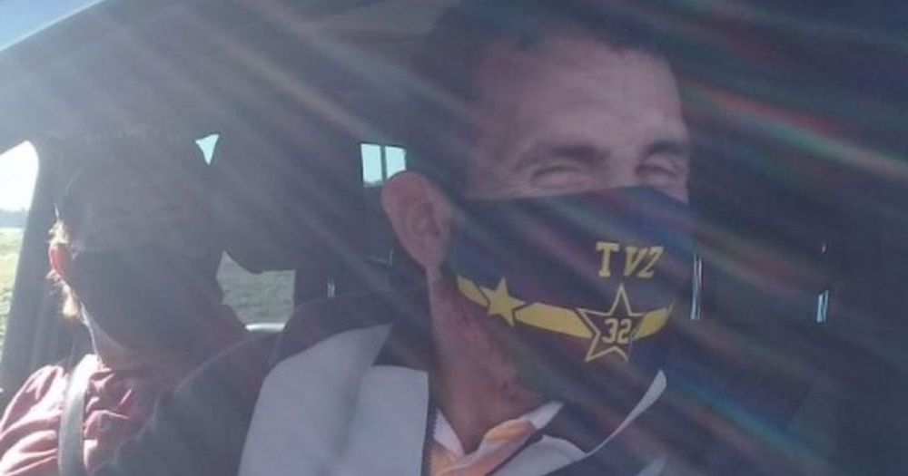 Tevez quiso ingresar a Tandil para jugar al golf pero fue rechazado en un retén