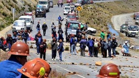 Mineros secuestraron y asesinaron a un viceministro boliviano
