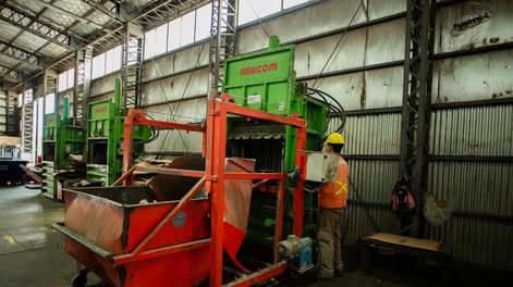 El Parque de Tecnologías Ambientales tuvo una recaudación millonaria con la venta de material recuperado.