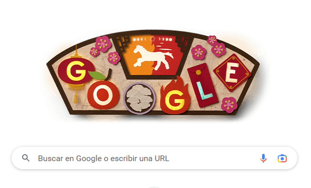 Google celebra el Año Nuevo lunar 2026 con un doodle interactivo este 17 de febrero