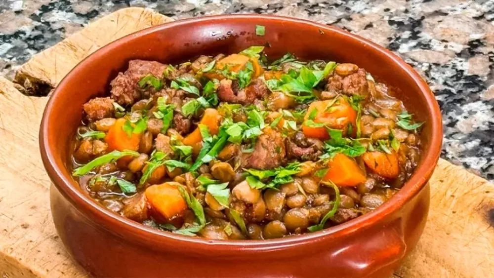 Guiso de lentejas