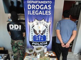 Detención en Rawson de El Pato Díaz.