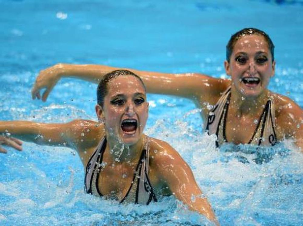 Etel y Sofía Sánchez, afuera en nado sincronizado