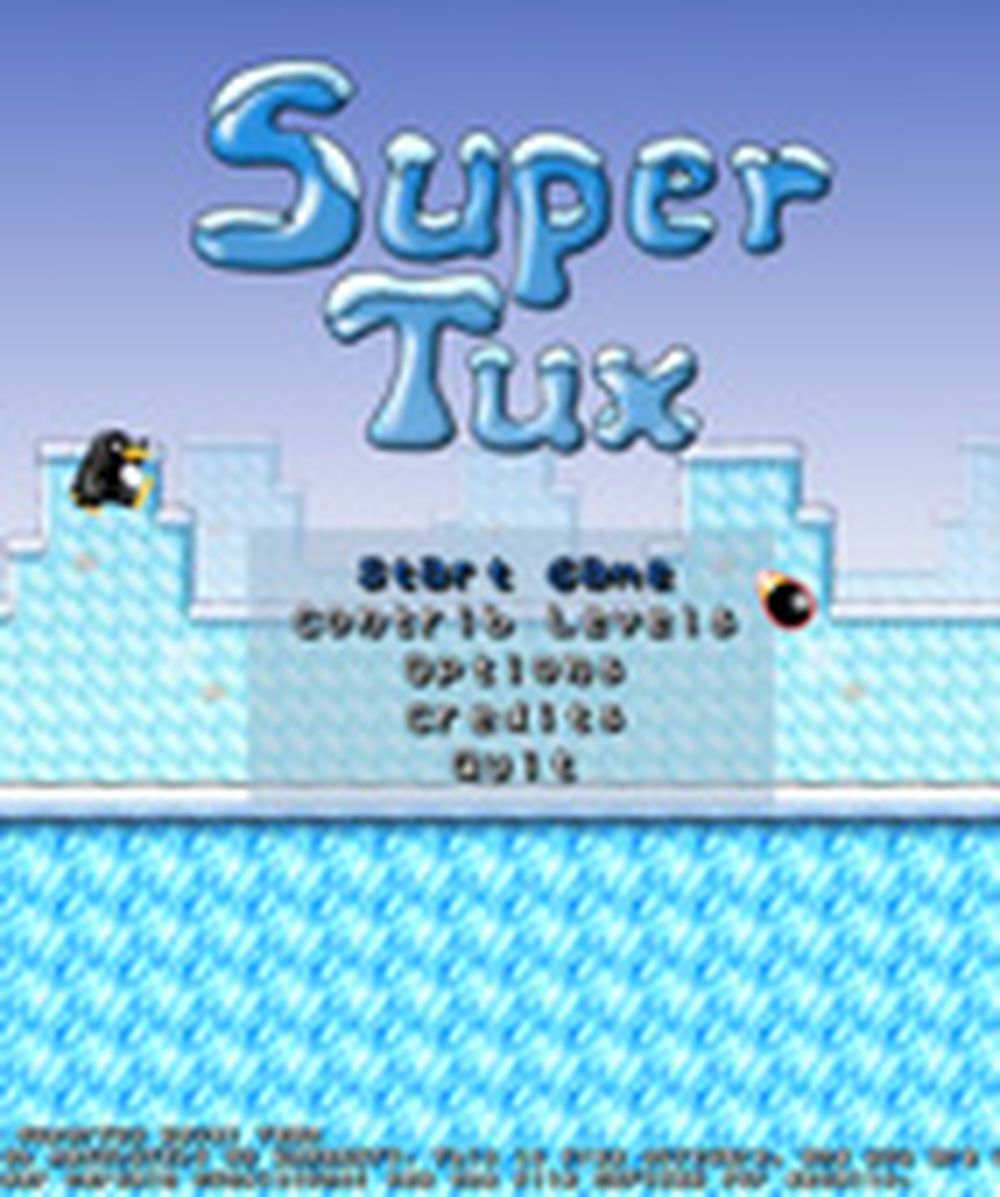 Un pingüino de carrera