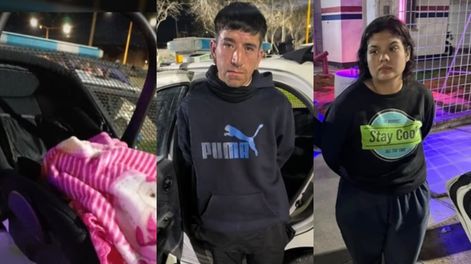 Los detenidos tienen 28 y 22 años, son de apellido Maurín y Aballay, según informaron fuentes policiales.&nbsp;