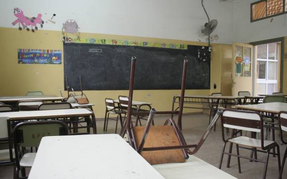 Hubo una alta adhesión de los docentes al paro