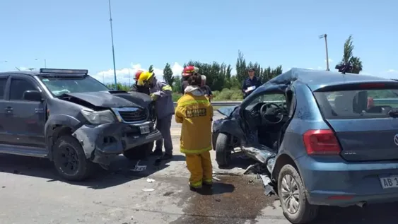 Violento choque dejó un hombre herido