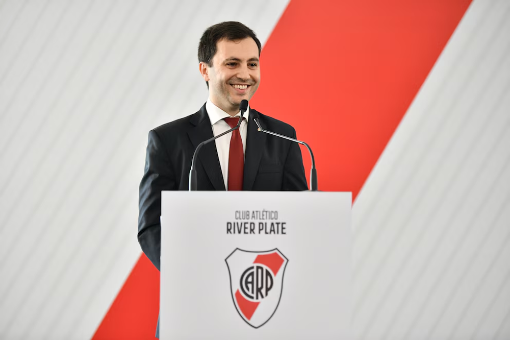 Stefano Di Carlo, presidente de River Plate.
