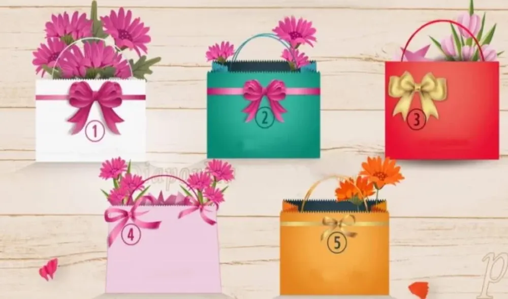 Elegí una bolsa con flores y descubrí cuál es tu habilidad secreta