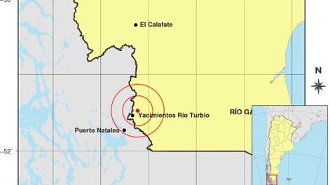 Sismo en Río Turbio