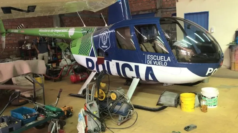 Berni le apuntó a Vidal por el helicóptero hallado en Paraguay