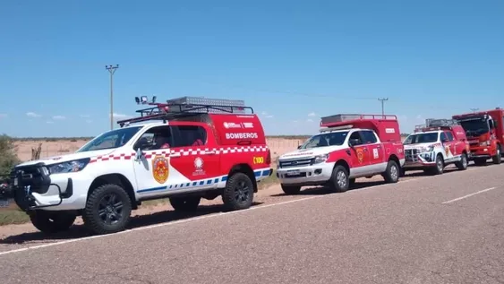 Incendios en Corrientes: la ayuda sanjuanina, con más de 50 profesionales, autobombas y equipos