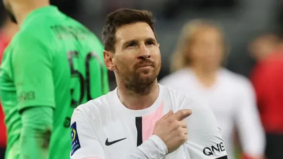 Messi marcó en la goleada del PSG