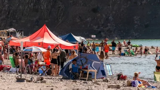 Magia aérea en Punta Negra