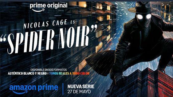 Spiderman Noir es el cómic en el que se basa esta serie de Prime, que marca el debut actoral de Cage en el universo de las series&nbsp;