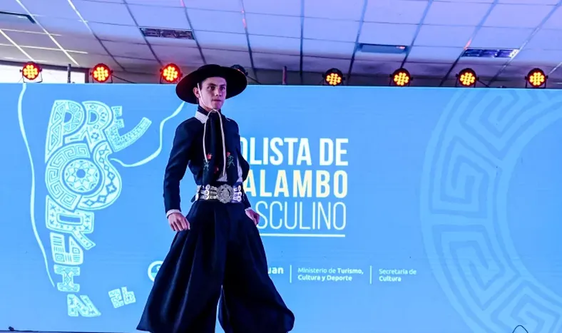 Germán Vargas, malambista sanjuanino