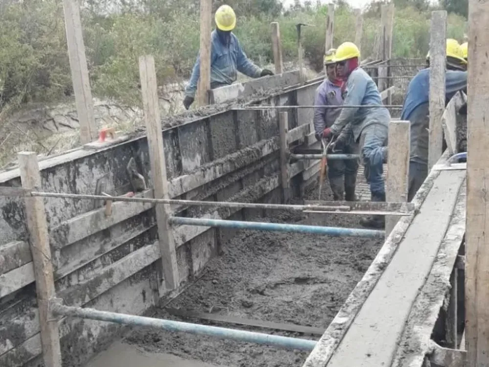 Mejoran la red de riego en el departamento Jáchal