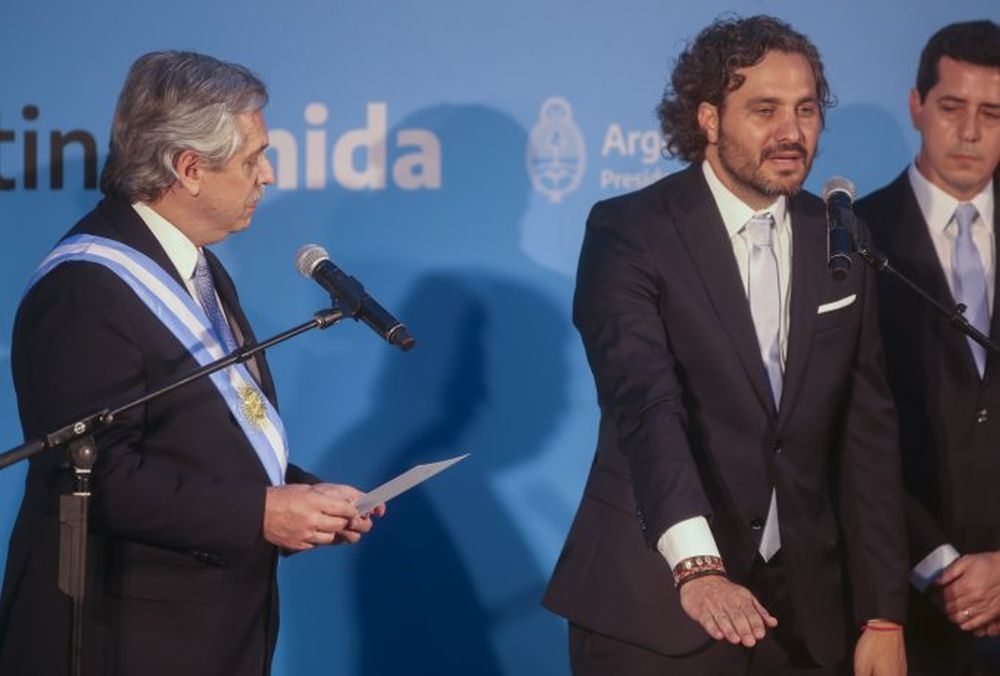 Alberto Fernández les tomó juramento a todos sus ministros