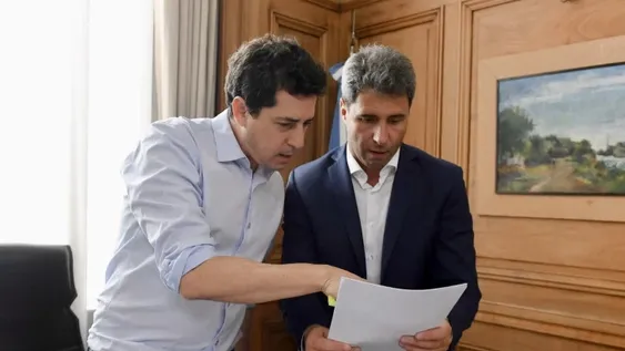 Uñac estuvo reunido con Wado de Pedro para “fortalecer la unión entre las provincias”