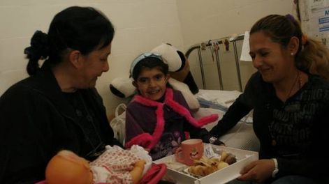 Un cumpleaños en el hospital