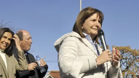 Reapareció Sanz para apoyar la candidatura de Patricia Bullrich