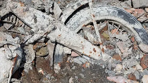 Rescatan del Danubio una motocicleta de la Wehrmacht en perfecto estado.