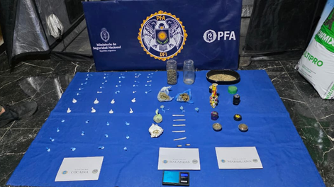 Detuvieron a un presunto líder de narcotráfico en Rivadavia tras un operativo de la Policía Federal.