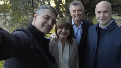 Al final, el PRO logró la esperada foto de unidad