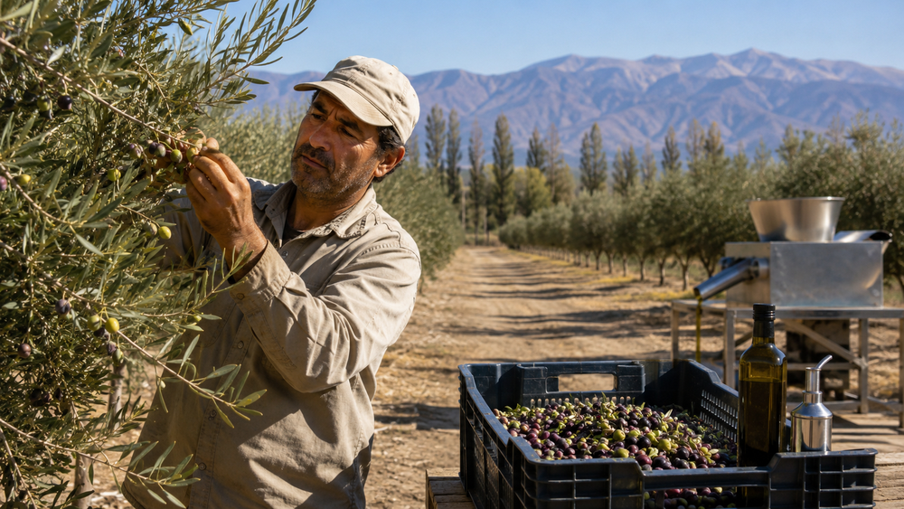 La carrera aborda todas las etapas de la actividad, desde el manejo del cultivo hasta la elaboración y comercialización del aceite de oliva.