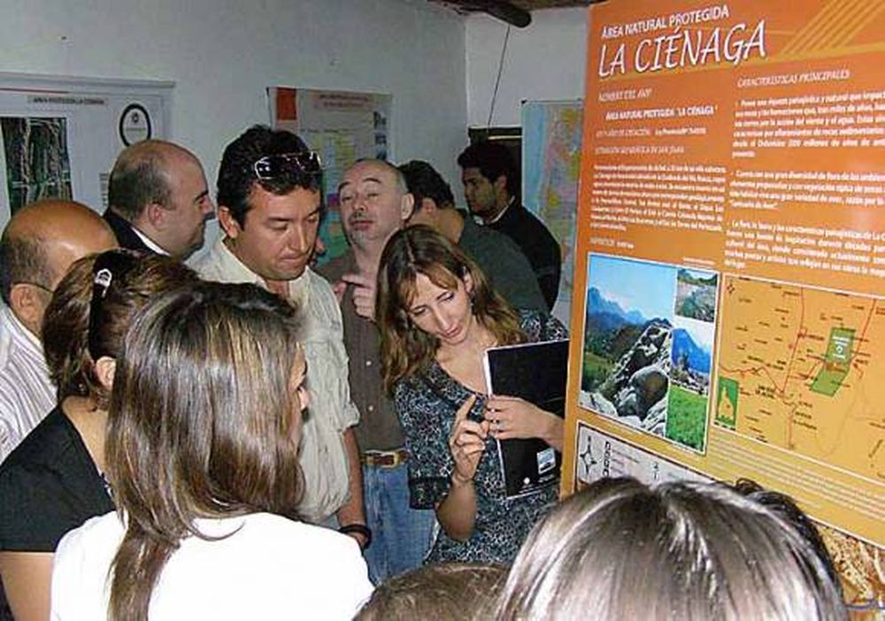 Más turismo en el paraje La Ciénaga
