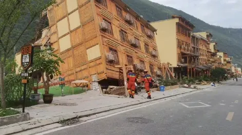 Al menos, ya son 46 muertos tras un potente terremoto en Sichuan, al suroeste de China