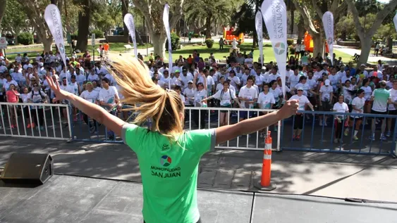 Los niños coparon el maratón por la ELA y le pusieron color a la movida solidaria