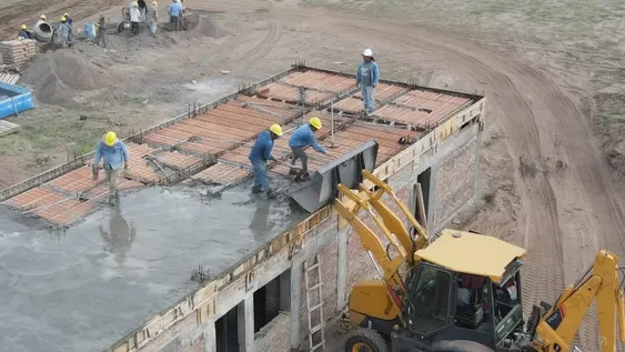 Polideportivo casi listo