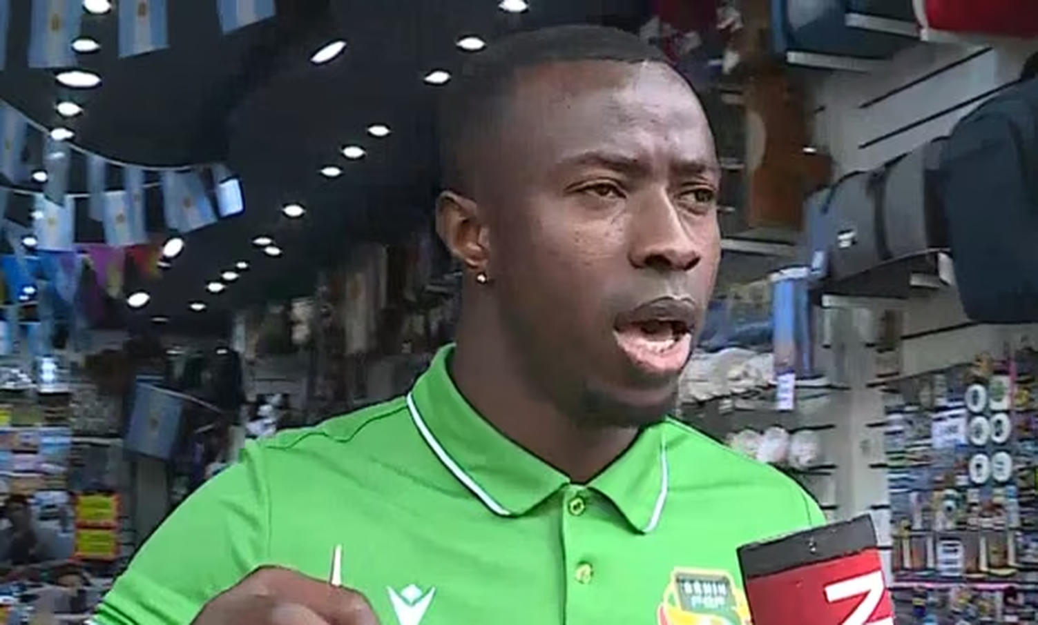 Mohamed Tijani recorrió Buenos Aires antes del partido entre Argentina y Benín y sorprendió con sus elogios hacia Lionel Messi.
