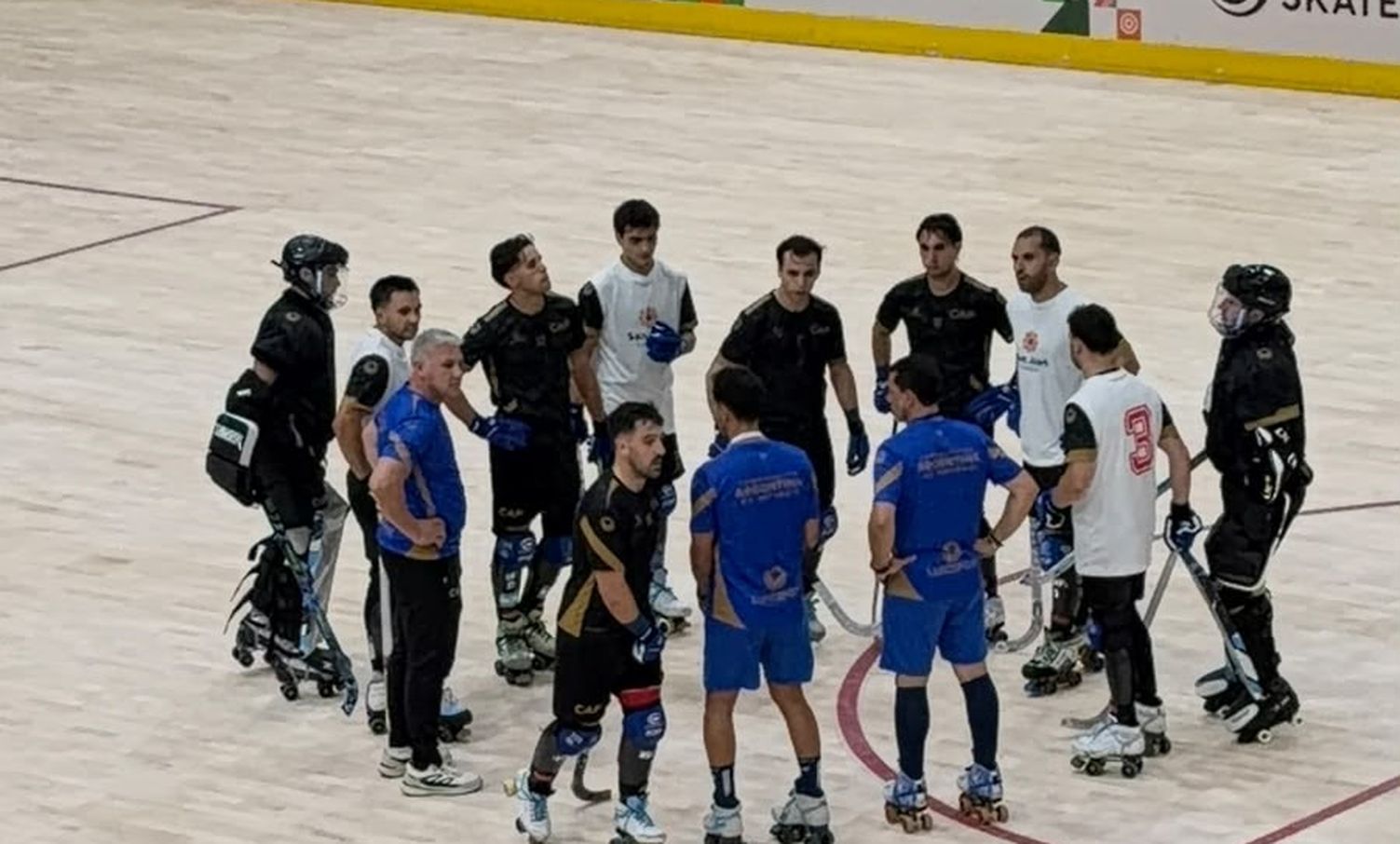 Prueba. Argentina ya pisó el COP y tiene todo listo para el debut ante Francia de este lunes.