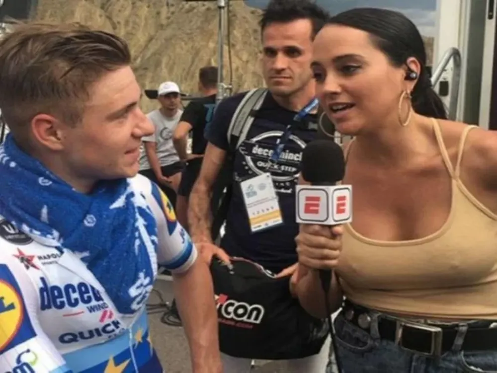 El brutal comentario sexista a una periodista de ESPN que cubre la Vuelta a San Juan