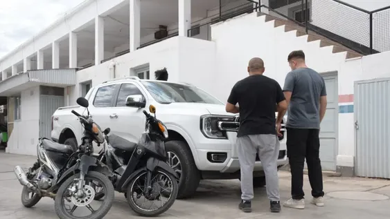 El procedimiento estuvo a cargo de la Sección Sustracción de Automotores y Autopartes D-5.